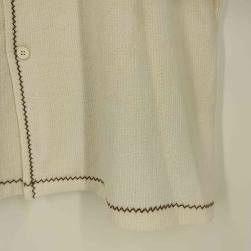 ザラ ZARA CONTRAST TOPSTITCHED SHIRT ニットシャツ メンズ import:XL