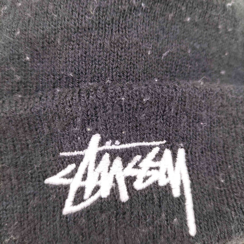 ステューシー Stussy MADE IN USA ストックロゴ アクリルビーニー メンズ