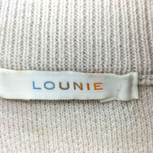 ルーニィ LOUNIE アンサンブルニットワンピース レディース FREE
