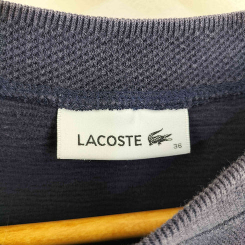 ラコステ LACOSTE ボーイフレンドクルーネックスウェットプルオーバー レディース FR:36