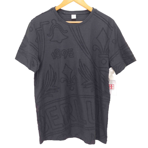 ベルルッティ Berluti 1895ロゴフロッキー刺繍tシャツ メンズ JPN:S