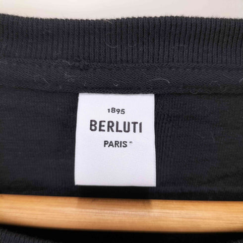 ベルルッティ Berluti 1895ロゴフロッキー刺繍tシャツ メンズ JPN:S