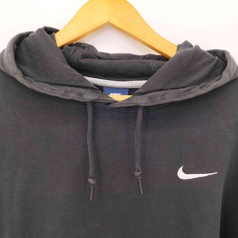 ナイキ NIKE Club Swoosh Hoodie スウォッシュロゴプルオーバーパーカー ブラック メンズ import:L