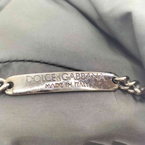 ドルチェアンドガッバーナ DOLCE&GABBANA DG柄 刺繍 中綿ジャケット メンズ import 44