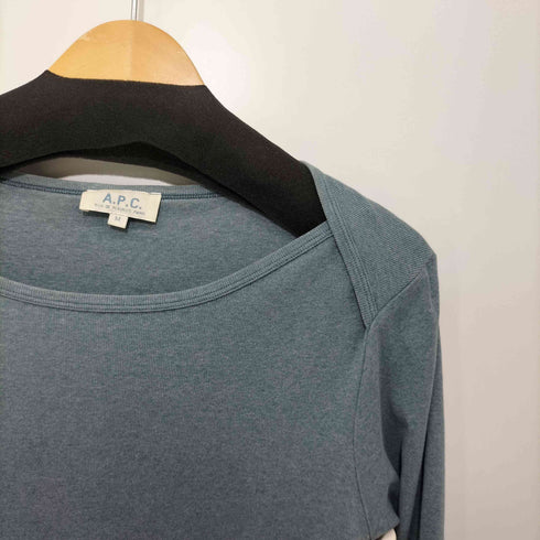 アーペーセー A.P.C. クロスショルダーカットソー レディース