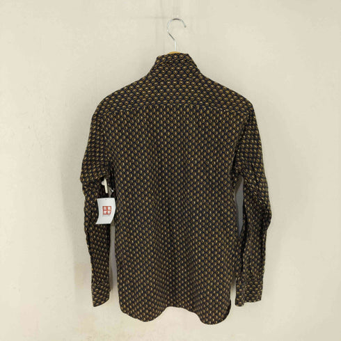 マッキントッシュフィロソフィー MACKINTOSH PHILOSOPHY プリント 総柄 ネルシャツ メンズ 40