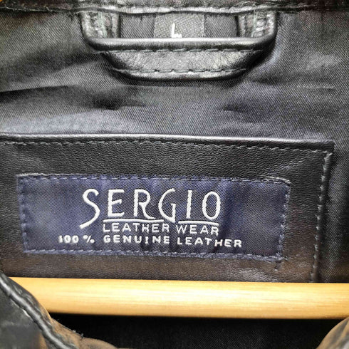 SERGIO カウレザージャケット メンズ JPN:L
