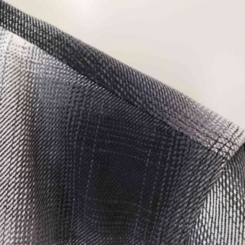 ヒューストン HOUSTON OMBRE CHECK VIYELLA SHIRT メンズ JPN:L
