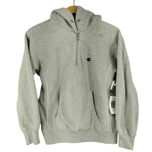 チャンピオン Champion REVERSE WEAVE ハーフジップパーカー レディース JPN:M