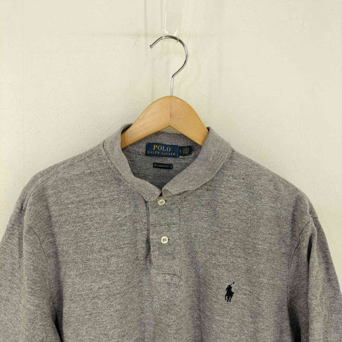 ポロラルフローレン POLO RALPH LAUREN CLASSIC FIT スモールポニー刺繍 ポロシャツ メンズ import:L