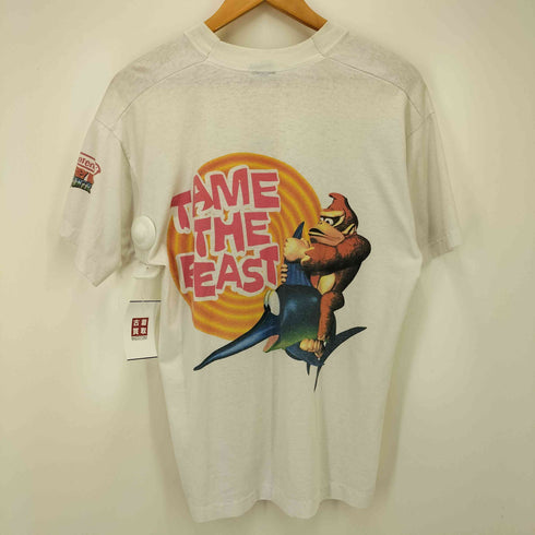 フルーツオブザルーム FRUIT OF THE LOOM 90s USA製 袖裾シングルキャラクタープリントTシャツ メンズ JPN:L