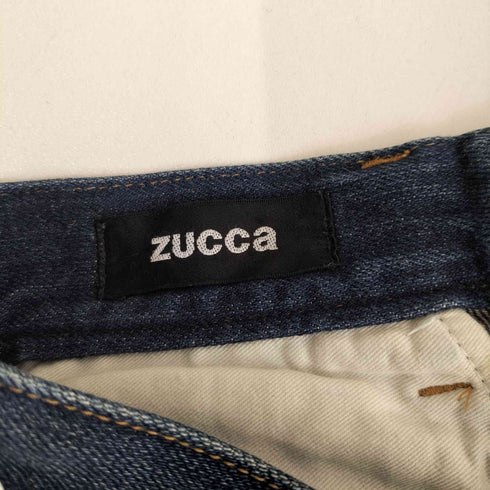 ズッカ ZUCCa 00s バックポケットデザイン ボタンフライデニムショーツ レディース JPN:S