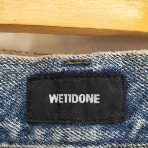 ウェルダン WE11DONE BLUE WASHED PATCH WORK JEANS メンズ JPN:M