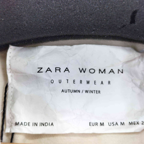 ザラ ZARA フリンジ デニムジャケット レディース M