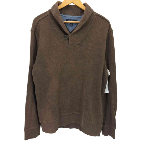 トミーヒルフィガー TOMMY HILFIGER ボタンデザインコットンニット メンズ JPN:L