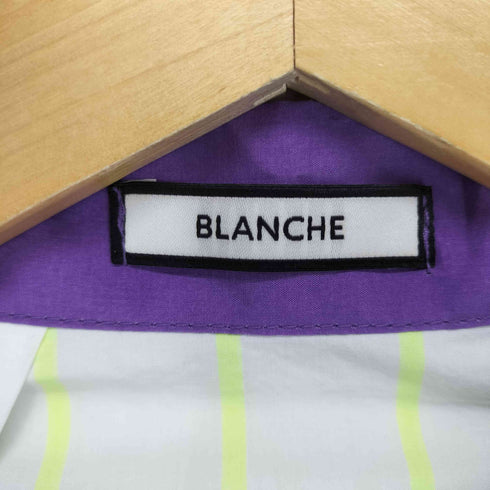 BLANCHE ギミックL/S シャツ レディース