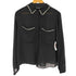 ザラ ZARA L/S シアーシャツ レディース US M