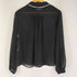 ザラ ZARA L/S シアーシャツ レディース US M