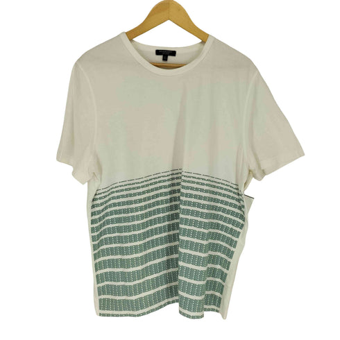 バーバリーロンドン BURBERRY LONDON MADE IN THE U.K. プリント半袖Tシャツ メンズ JPN:XL