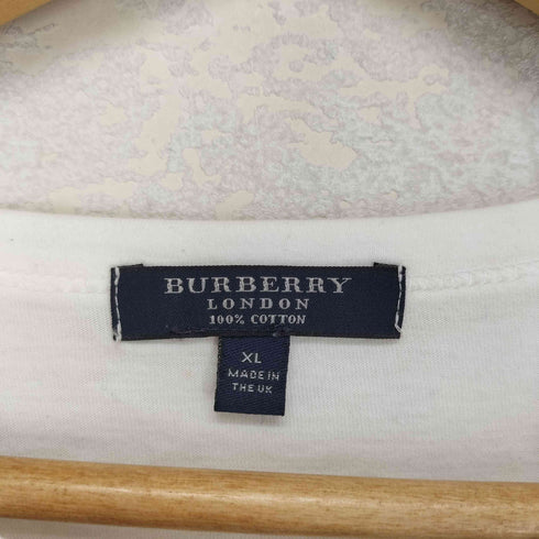 バーバリーロンドン BURBERRY LONDON MADE IN THE U.K. プリント半袖Tシャツ メンズ JPN:XL