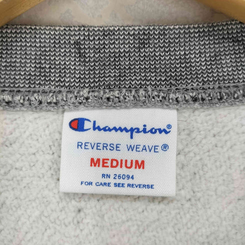 チャンピオン Champion REVERSE WEAVE 霜降り ツートン 刺繍クルーネックスウェット メンズ JPN:M