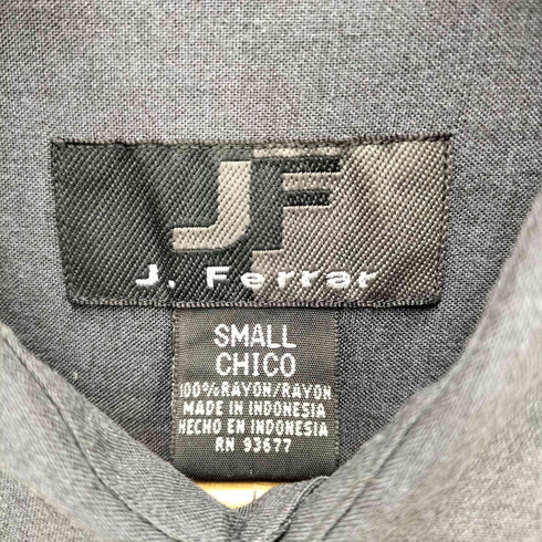 ジェイフェラー J.FERRAR L/S レーヨンシャツ メンズ JPN:S