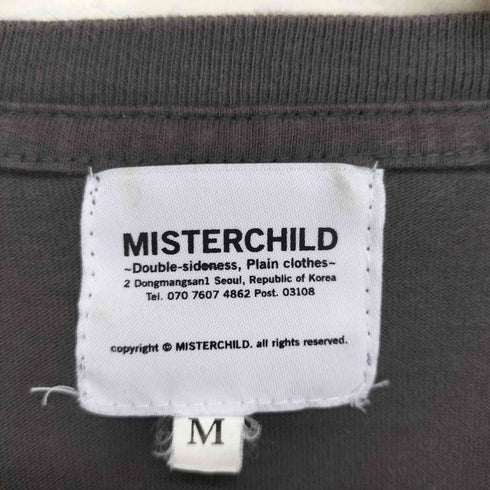 MISTERCHILD ワッペンTシャツ メンズ JPN:M