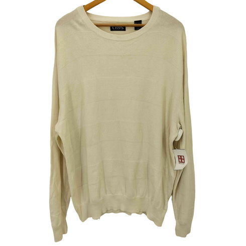 チャップス CHAPS クルーネックコットンニット メンズ XXL
