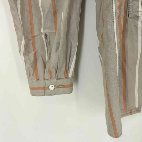 ヘリーハンセン HELLY HANSEN R.M.C ストライプシャツ メンズ JPN:L