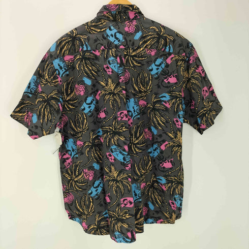 old summer ヤシの木 総柄半袖シャツ メンズ JPN:XXL