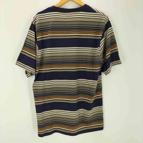 ハンテン HANG TEN マルチボーダー 半袖ポケットTシャツ メンズ 3L