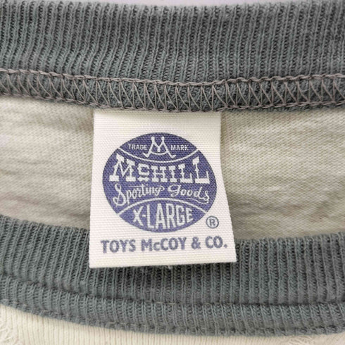 トイズマッコイ TOYS McCOY 無地リンガーTシャツ メンズ JPN:XL