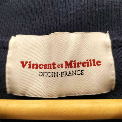 ヴァンソンエミレイユ Vincent et Mireille ボトルネックスウェット メンズ 36