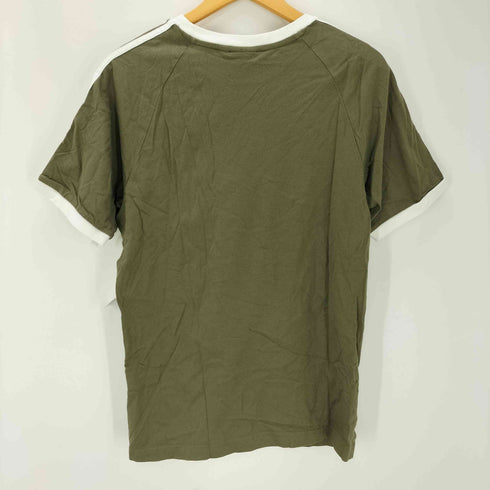 アディダスオリジナルス adidas Originals スリーストライプ リンガーTシャツ メンズ JPN:XL