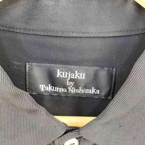 クジャクバイタクマニシザカ kujaku by Takuma Nishizaka 瞑想シャツ アセテートキュプラ メンズ JPN:1