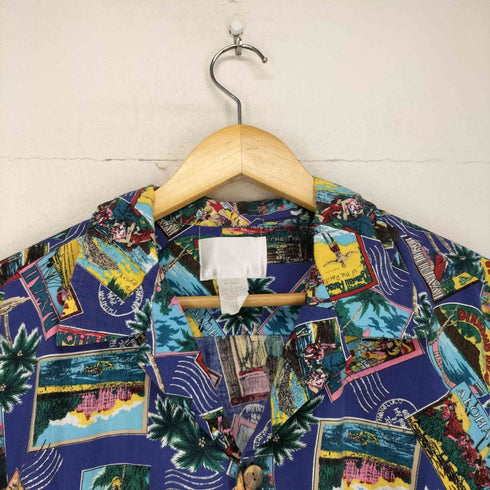 コットンレーヨン開襟アロハシャツ メンズ JPN:XL