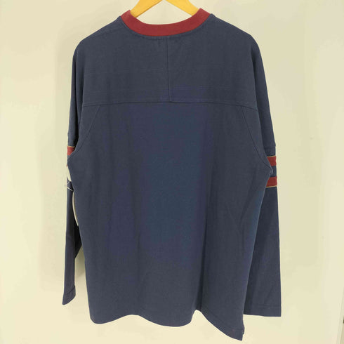 エルエルビーン L.L.Bean Vネック プルオーバー フットボール シャツ メンズ import:M