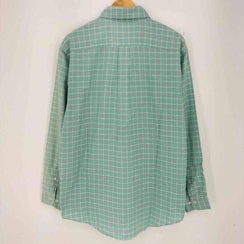 ブルックスブラザーズ BROOKS BROTHERS ワンポイント刺繍 ボタンダウンチェックシャツ メンズ import:M
