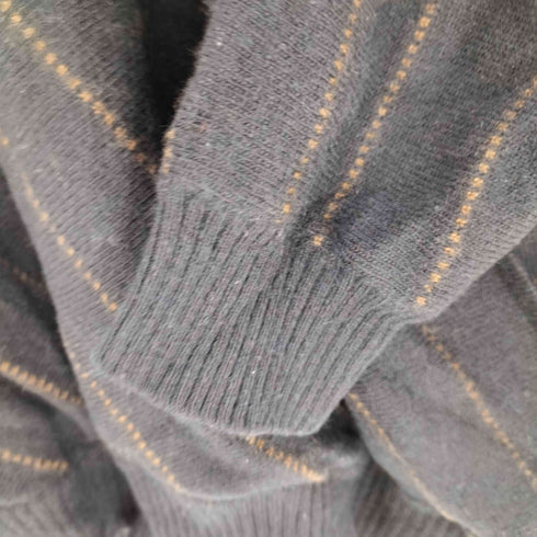 マックスマーラ MAX MARA ストライプウール カシュクールニット レディース import:M
