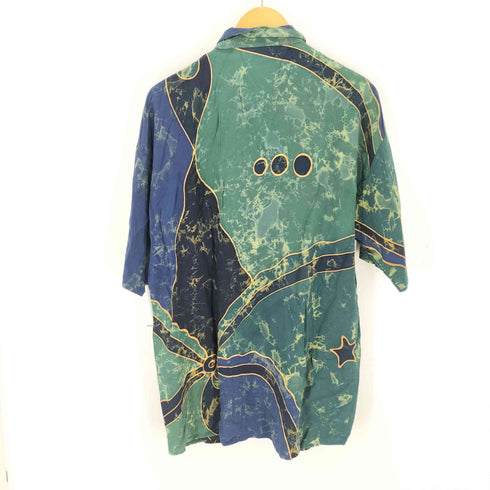 OLD 総柄シャツ メンズ
