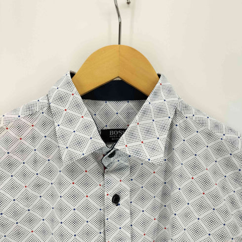 ヒューゴボス HUGO BOSS ドット ドレスシャツ メンズ JPN:L