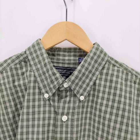 アメリカンイーグルアウトフィッターズ AMERICAN EAGLE OUTFITTERS 台湾製 ボタンダウンシャツ メンズ JPN:L