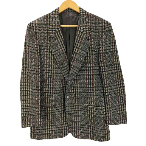 Ermenegildo Zegna 千鳥格子チェック柄 ウール2Bジャケット メンズ