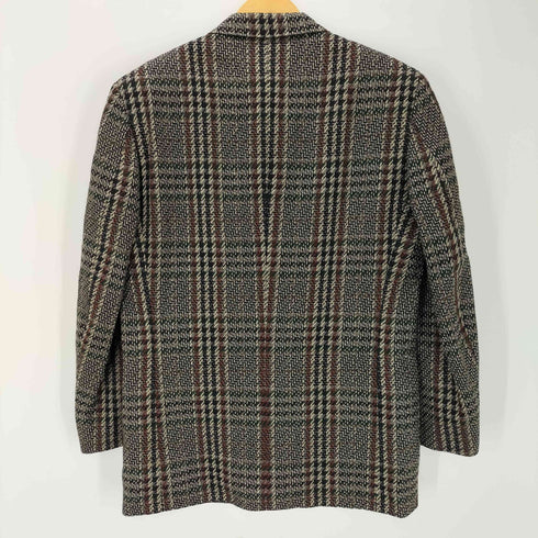 Ermenegildo Zegna 千鳥格子チェック柄 ウール2Bジャケット メンズ