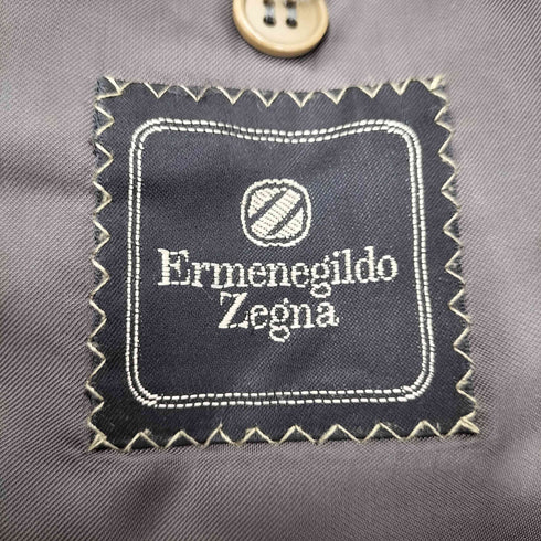 Ermenegildo Zegna 千鳥格子チェック柄 ウール2Bジャケット メンズ
