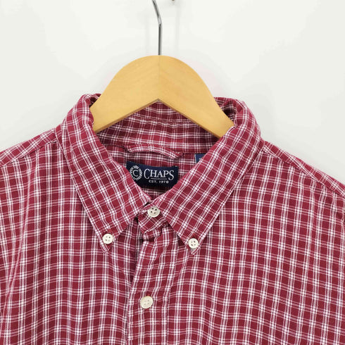 チャップスラルフローレン CHAPS RALPH LAUREN ボタンダウンチェックシャツ メンズ JPN:XL