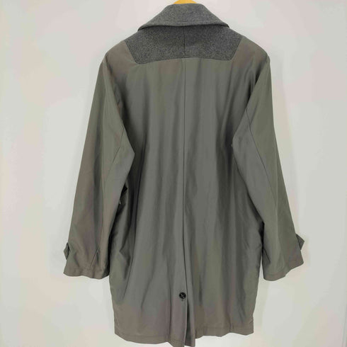 メゾンマルタンマルジェラ Maison Martin Margiela 2011AW 10ライン ドッキングコート Aライン ドロップショルダー チェスタージャケット メンズ FR:46