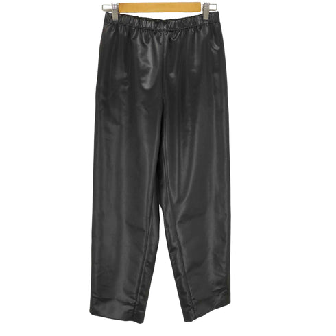 ロエフ LOEFF 24SS サテン ギャザー ワイドパンツ レディース JPN:1