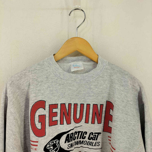 タルテックス TULTEX USA製 ARCTIC CAT MOTOR SLEIGHS クルーネックスウェット メンズ import:L