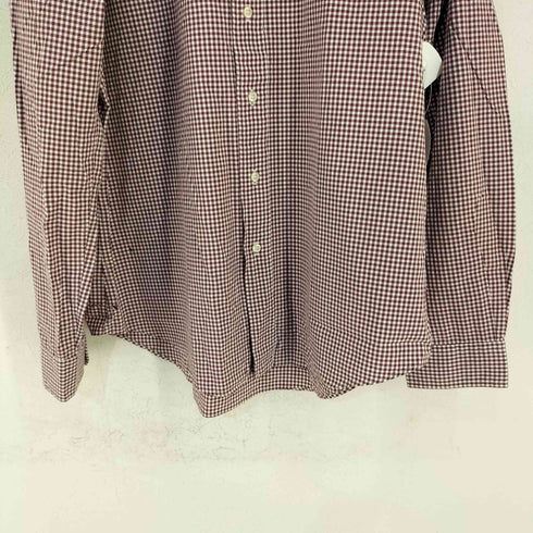 ラルフローレン RALPH LAUREN CUSTOM FIT ポニー刺繍 ギンガムチェック レギュラーカラーシャツ メンズ import:L